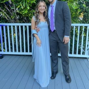 Show Me Your MuMu June Maxi Dress, XS, pre hemmed to fit 5’3” in kitten heels